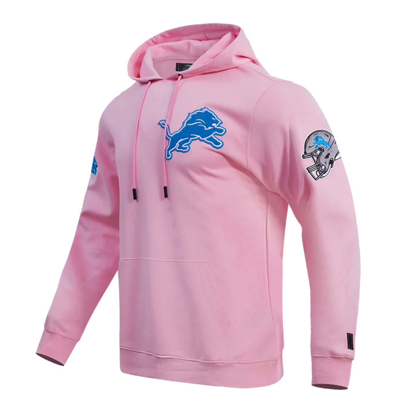 Men's/Women's Pro Standard Detroit Lions Classic Chenille NFL PO Hoodie "Pink"