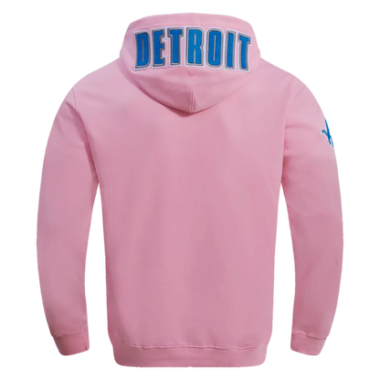 Men's/Women's Pro Standard Detroit Lions Classic Chenille NFL PO Hoodie "Pink"