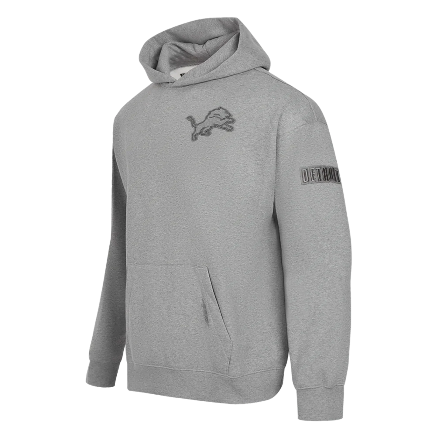 Men's Pro Standard NFL Detroit Lions Neutral Drop Shoulder PO Hoodie