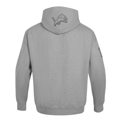 Men's Pro Standard NFL Detroit Lions Neutral Drop Shoulder PO Hoodie