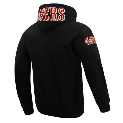 Men's Pro Standard NFL San Fransico 49ERS Classic Chenille Double Knit PO Hoodie
