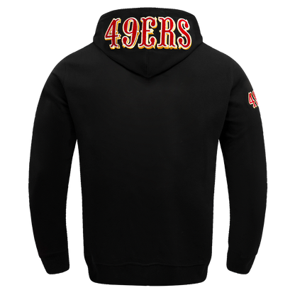 Men's Pro Standard NFL San Fransico 49ERS Classic Chenille Double Knit PO Hoodie
