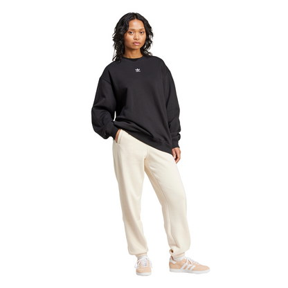 Women's Adidas Essentials Fleece Long Oversized Crew
