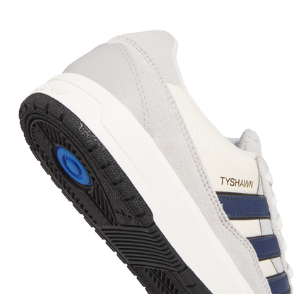 Adidas Tyshawn II Grey Two Collegiate Navy White Shoes