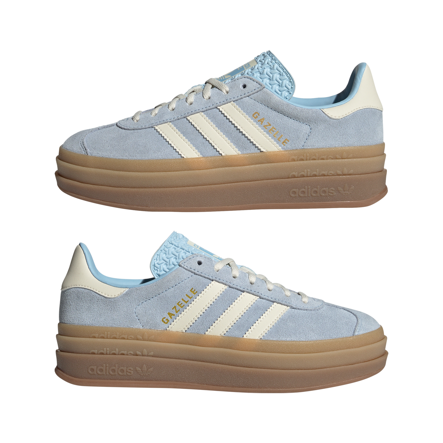 Women's Adidas Gazelle Bold "Clear Sky Cream"