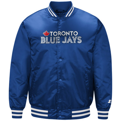 Big Kids' Starter Toronto Blue Jays Satin Jacket