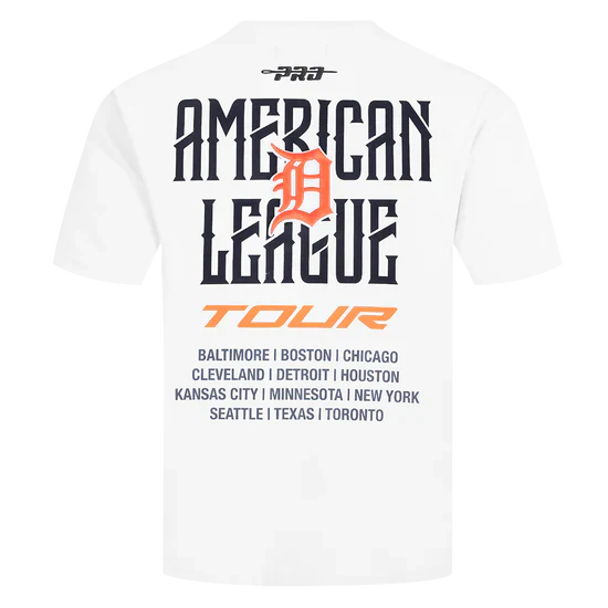Men's Pro Standard MLB Detroit Tigers City Tour 2.0 Drop Shoulder Tee