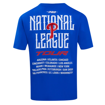 Men's Pro Standard MLB Philadelphia Phillies City Tour 2.0 Drop Shoulder Tee
