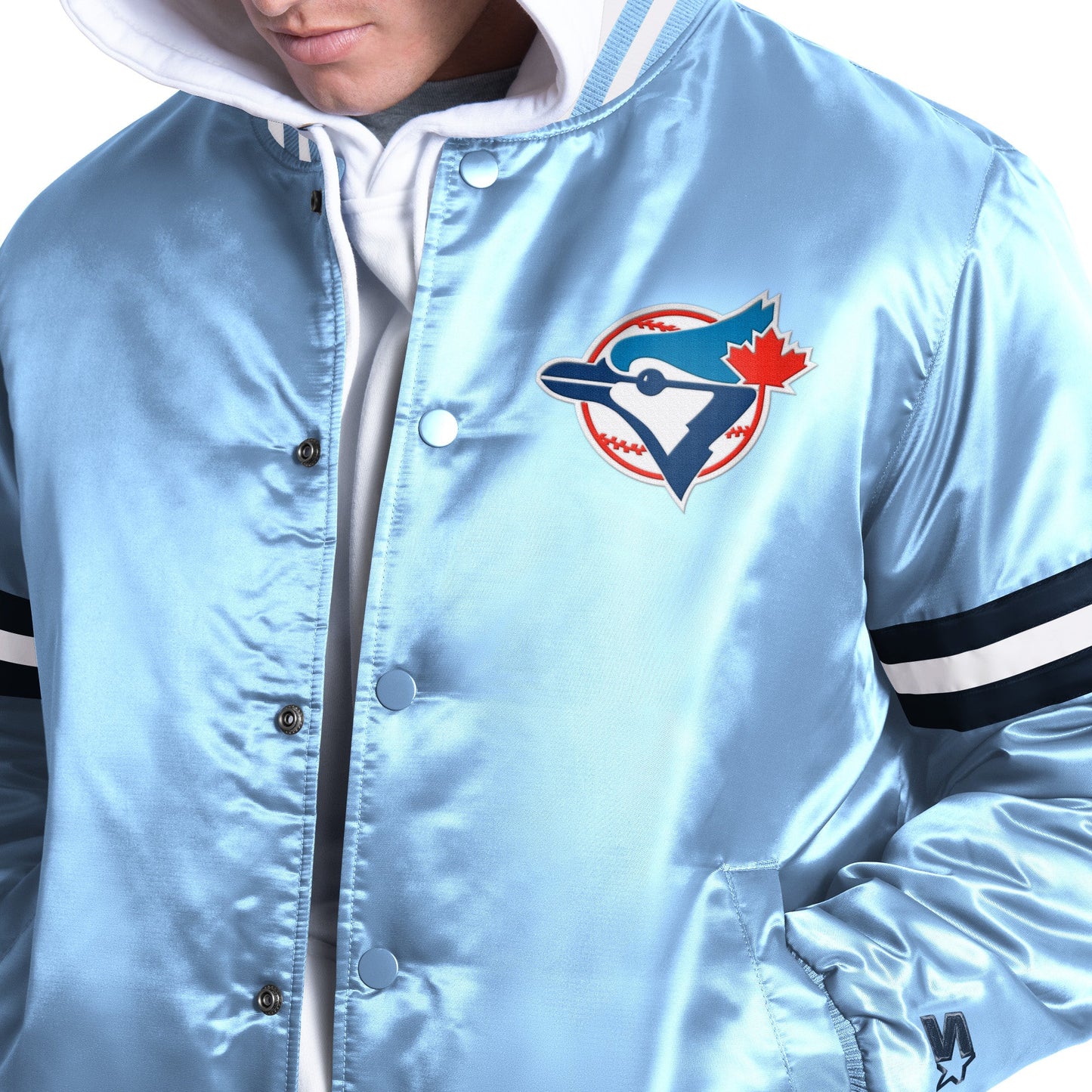 Men's Starter Toronto Blue Jays Satin Jacket