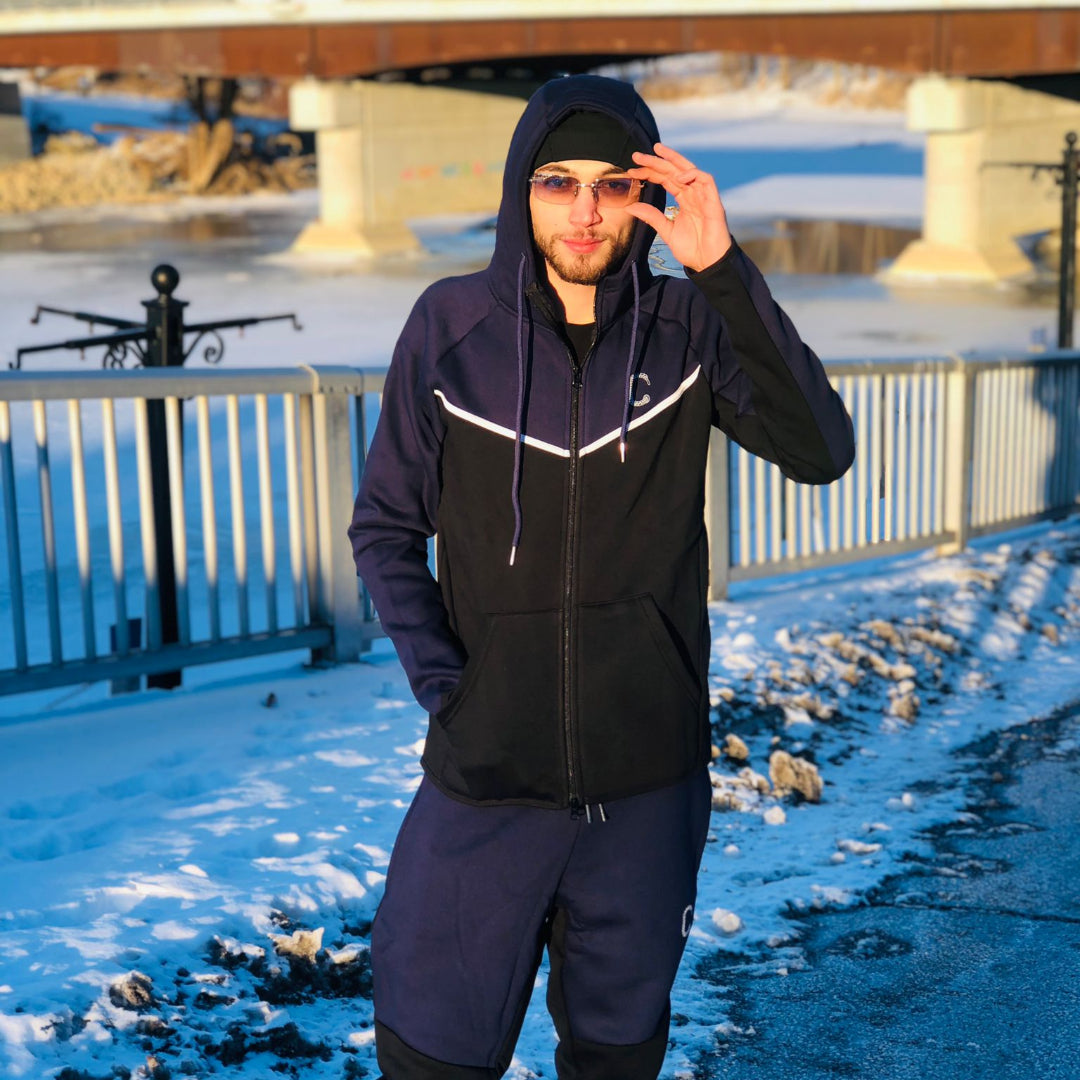 Men's The Closet Inc. Tech Fleece Top - Navy