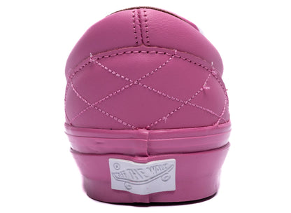 Vans LX Classic Slip-On 98 Quilted Leather in Pink