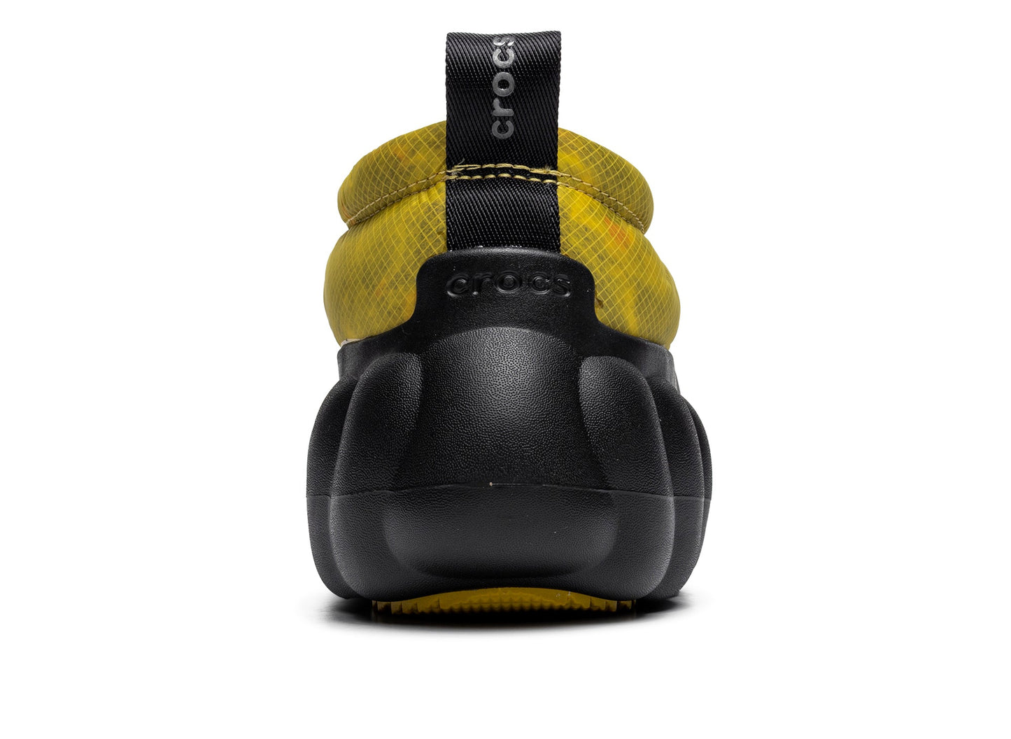 Crocs Overpuff Translucent Shorty in Citrine