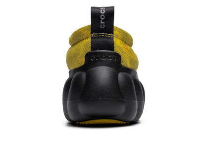Crocs Overpuff Translucent Shorty in Citrine
