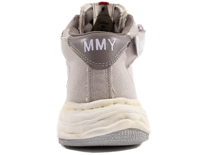 Maison Mihara Yasuhiro Canvas Wayne High-Top Sneaker in Grey