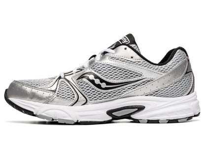 Saucony Ride Millennium in 'Silver / Black'