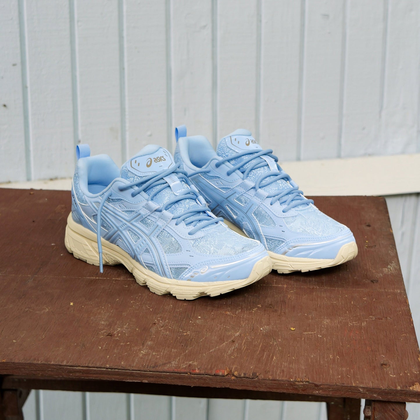 Mens Asics Gel-Nunobiki (Stone Wash/Pure Silver)
