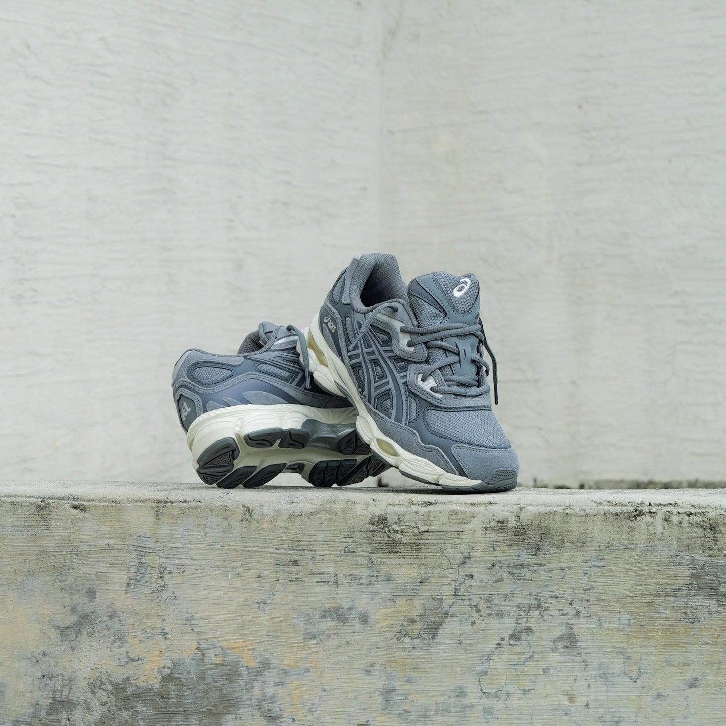 Mens Asics Gel-NYC (Steel Grey/Carrier Grey)