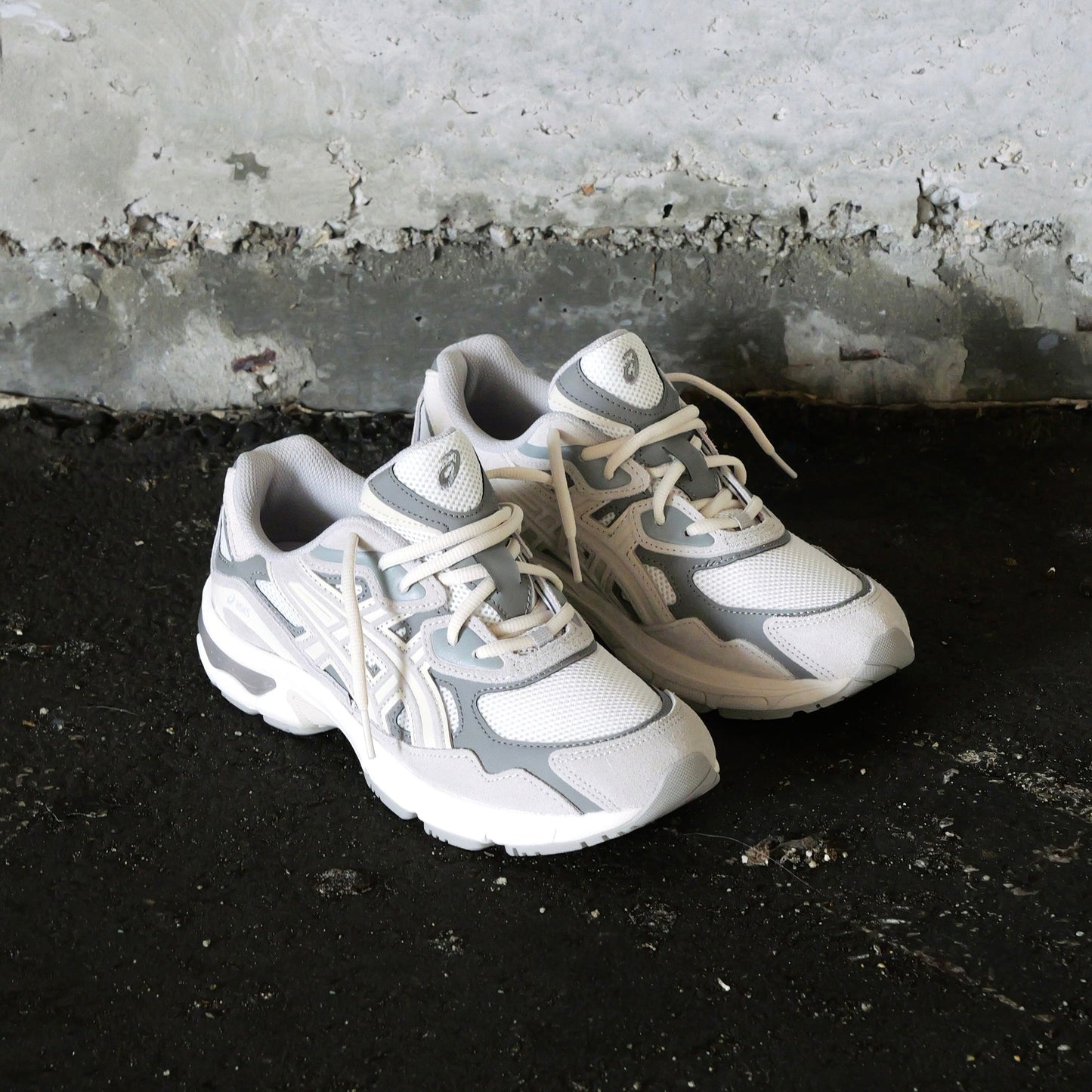 Asics Gel-Nyc Grade School (Cream/Oyster Grey)