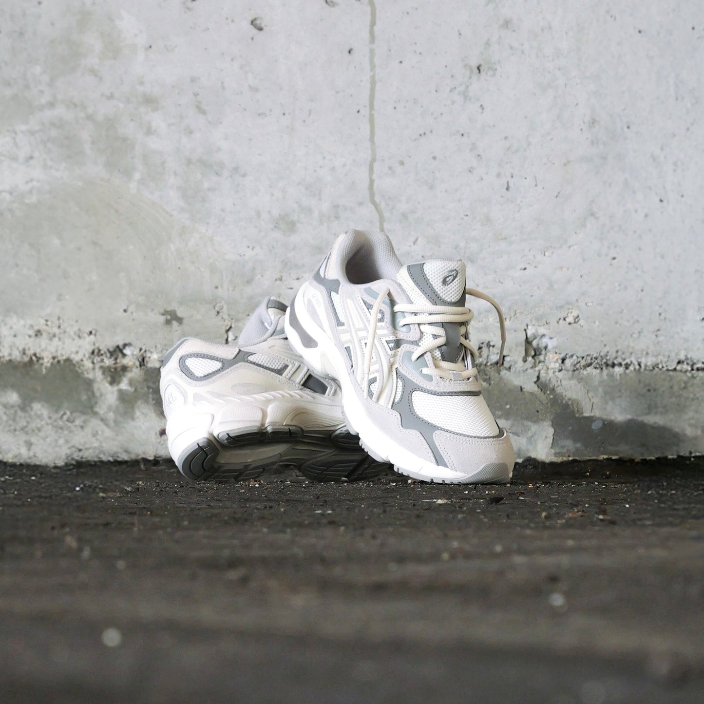 Asics Gel-Nyc Grade School (Cream/Oyster Grey)