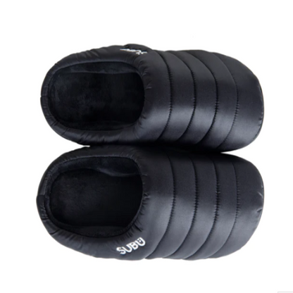 Men's SUBU Fall & Winter Slippers  "Black"