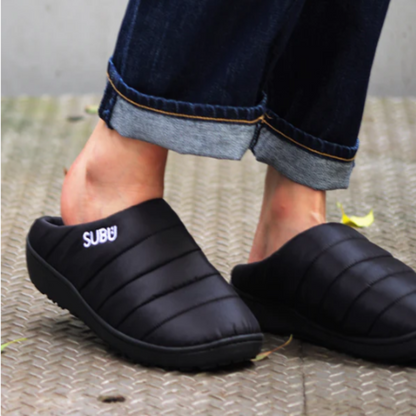 Men's SUBU Fall & Winter Slippers  "Black"