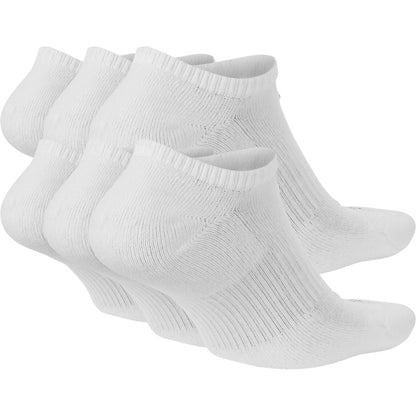 Unisex Nike Everyday Plus Cushioned Training No-Show Socks (6 Pairs)