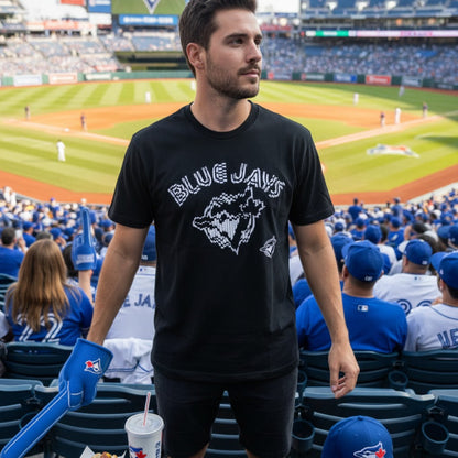 Men's Mitchell and Ness Toronto Blue Jays Puffed Tee