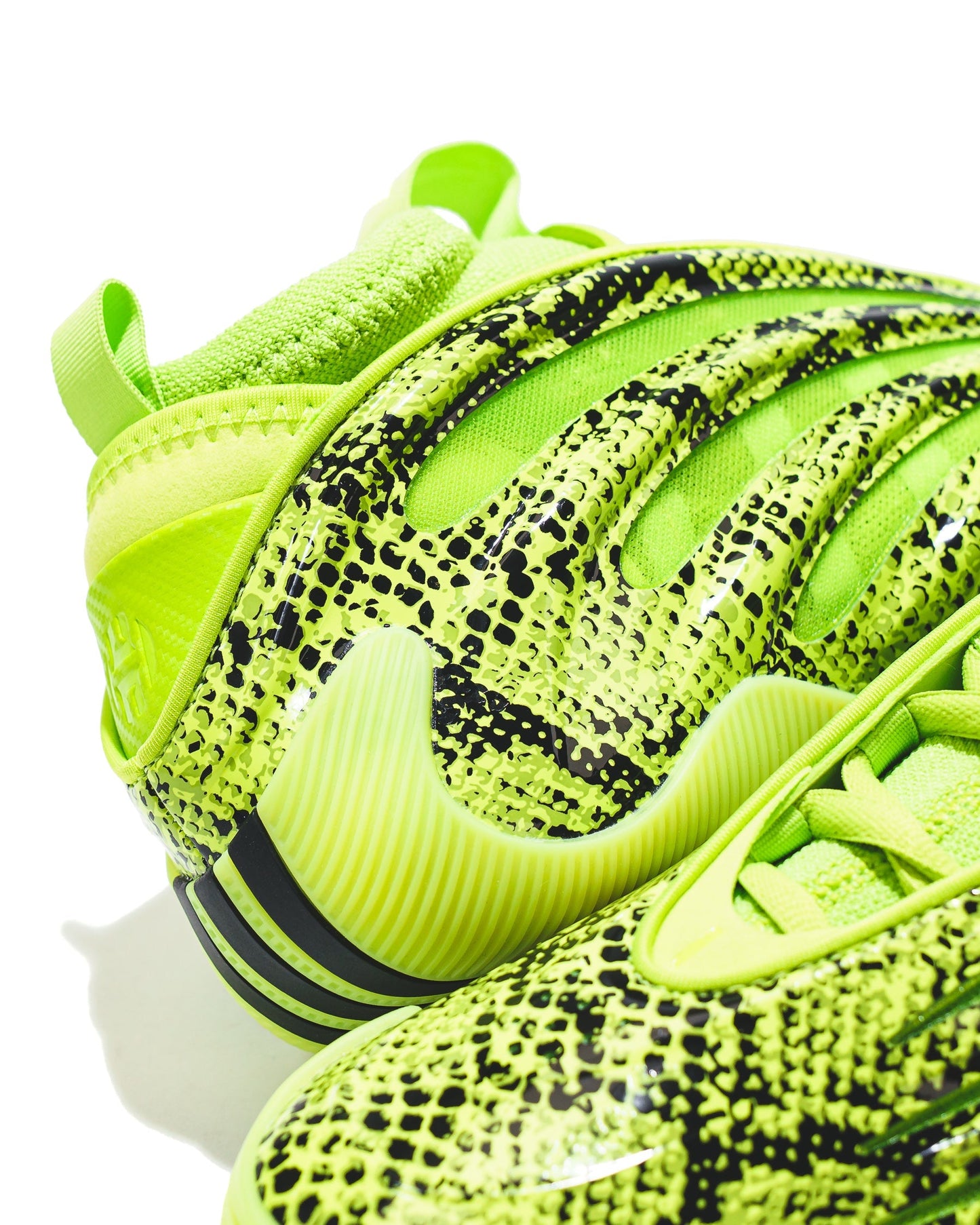 Adidas Basketball Unisex Harden Vol. 9 Green Snakeskin JR8289