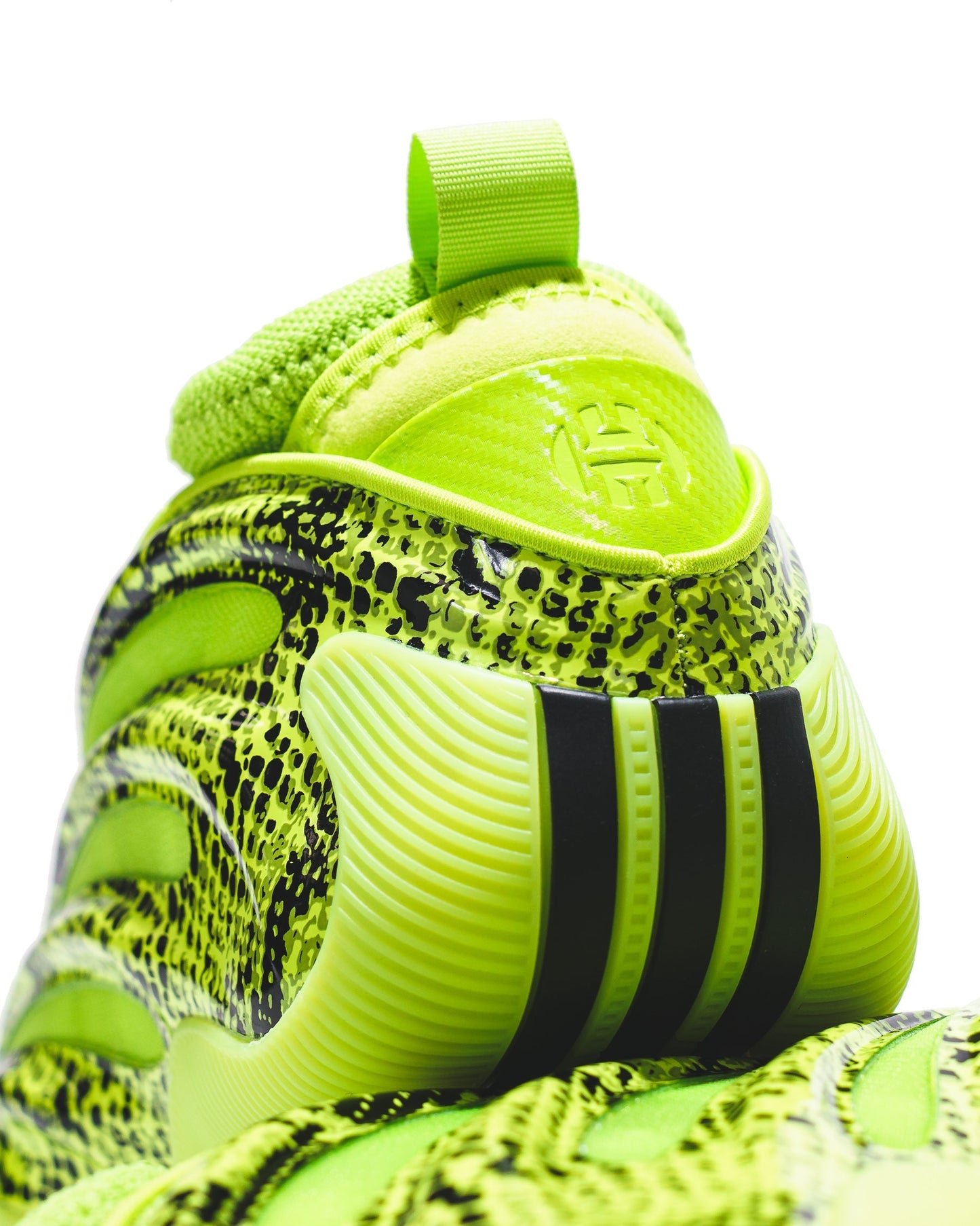 Adidas Basketball Unisex Harden Vol. 9 Green Snakeskin JR8289
