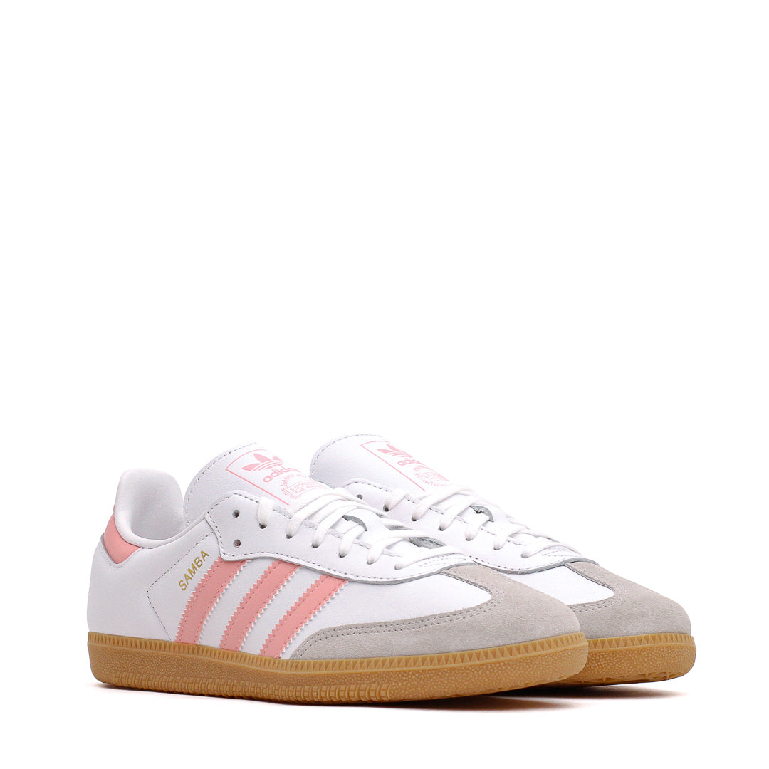 Adidas Kids Samba OG White Coral Pink (GS) JP5480