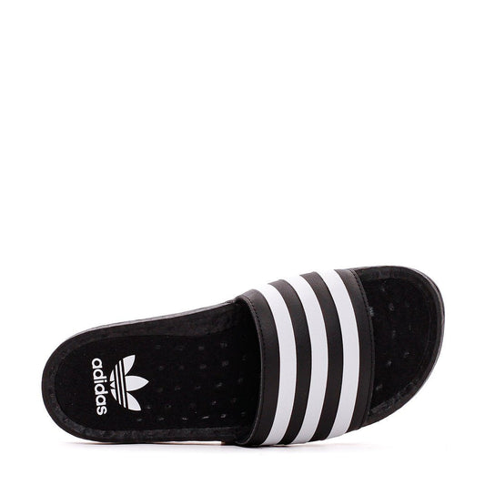 Adidas Men Adilette Boost Black White FU9884