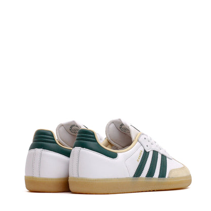 Adidas Men Samba OG Cloud White Collegiate Green Gum JS3831