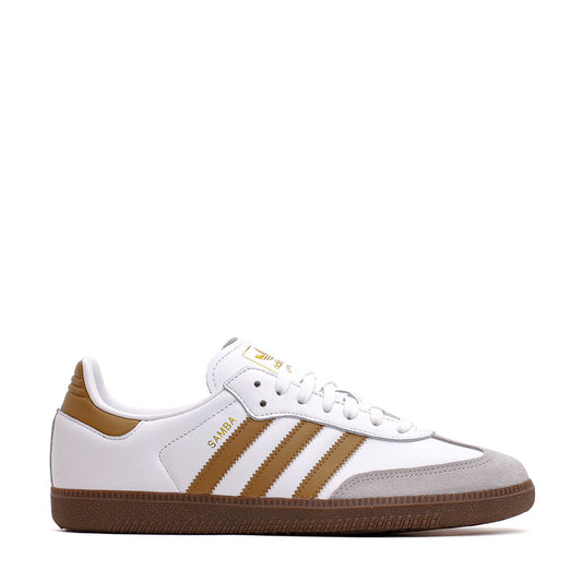 Adidas Men Samba OG White Brown Desert JH8796