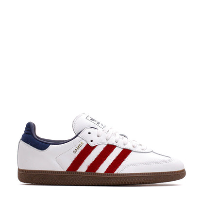 Adidas Men Samba OG White Red Core IH4881