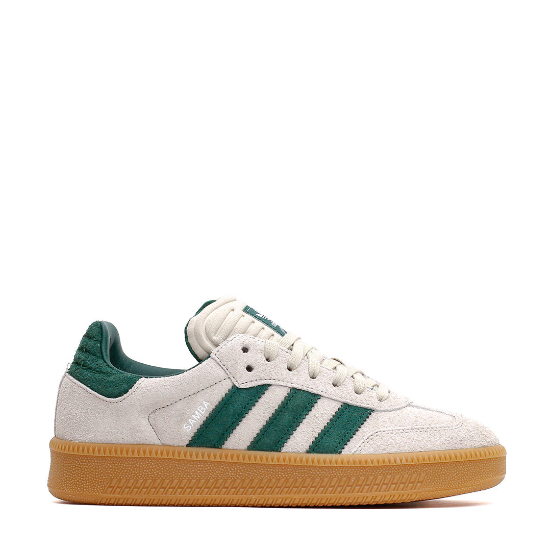 Adidas Men Samba XLG Putty Grey Collegiate Green JI3197