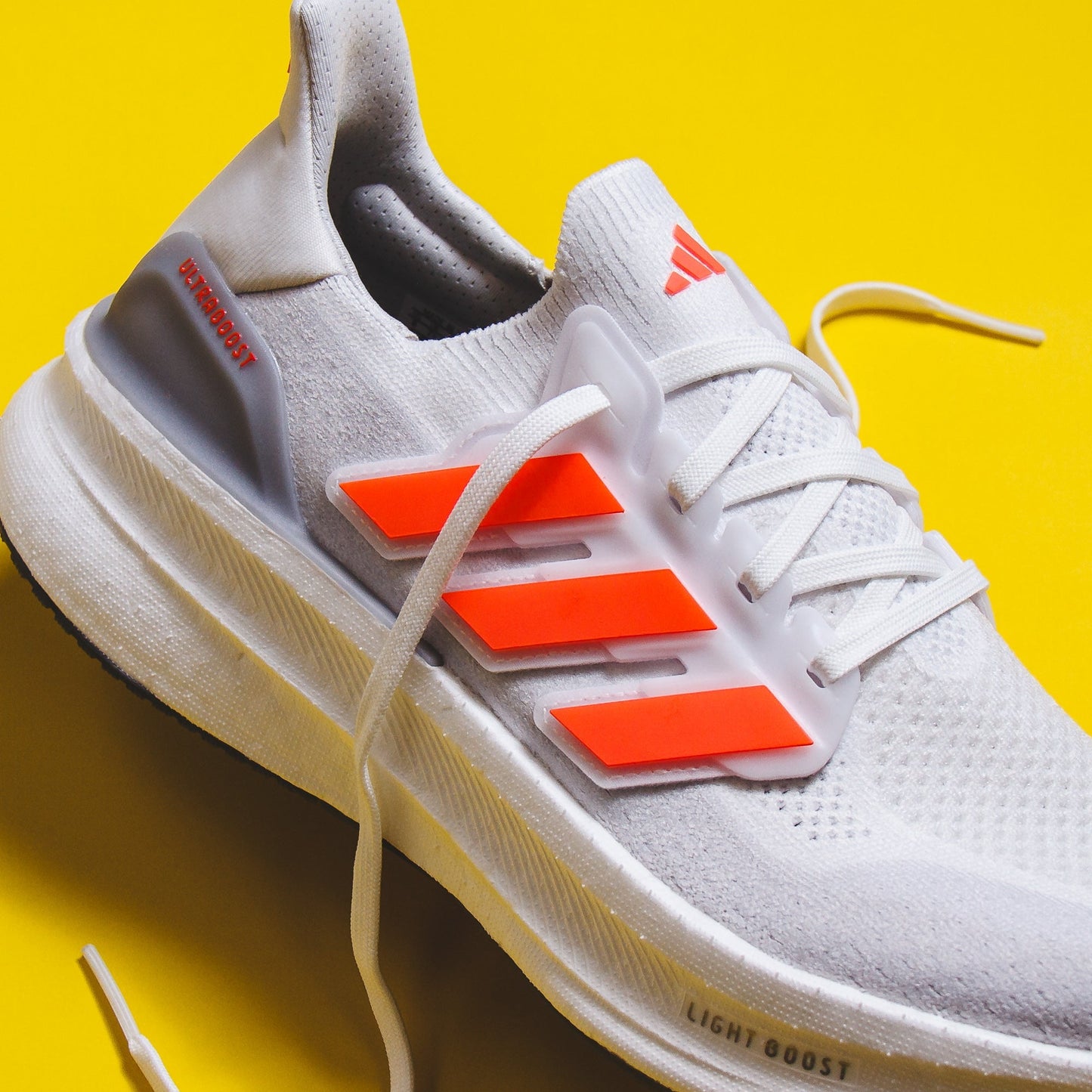 Adidas Men Ultraboost 5 White Red ID8818