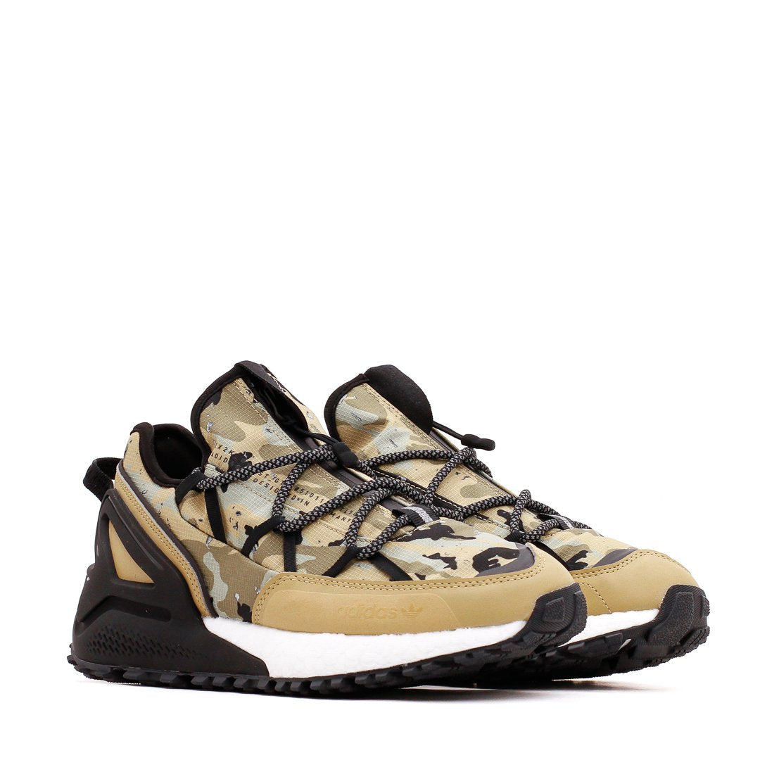 Adidas Originals Men ZX 2K Boost Utility Gore-Tex Beige Black H05319