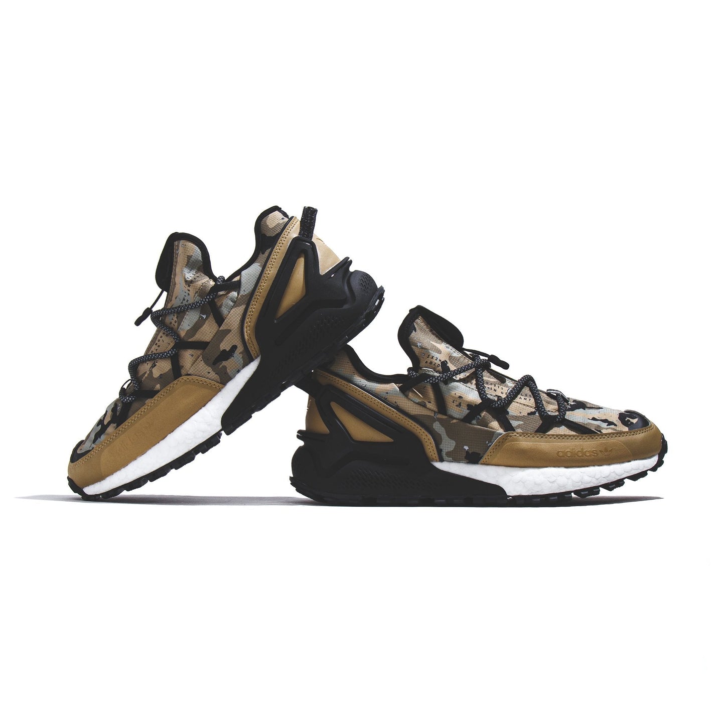 Adidas Originals Men ZX 2K Boost Utility Gore-Tex Beige Black H05319
