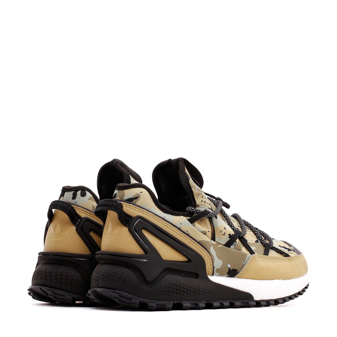 Adidas Originals Men ZX 2K Boost Utility Gore-Tex Beige Black H05319