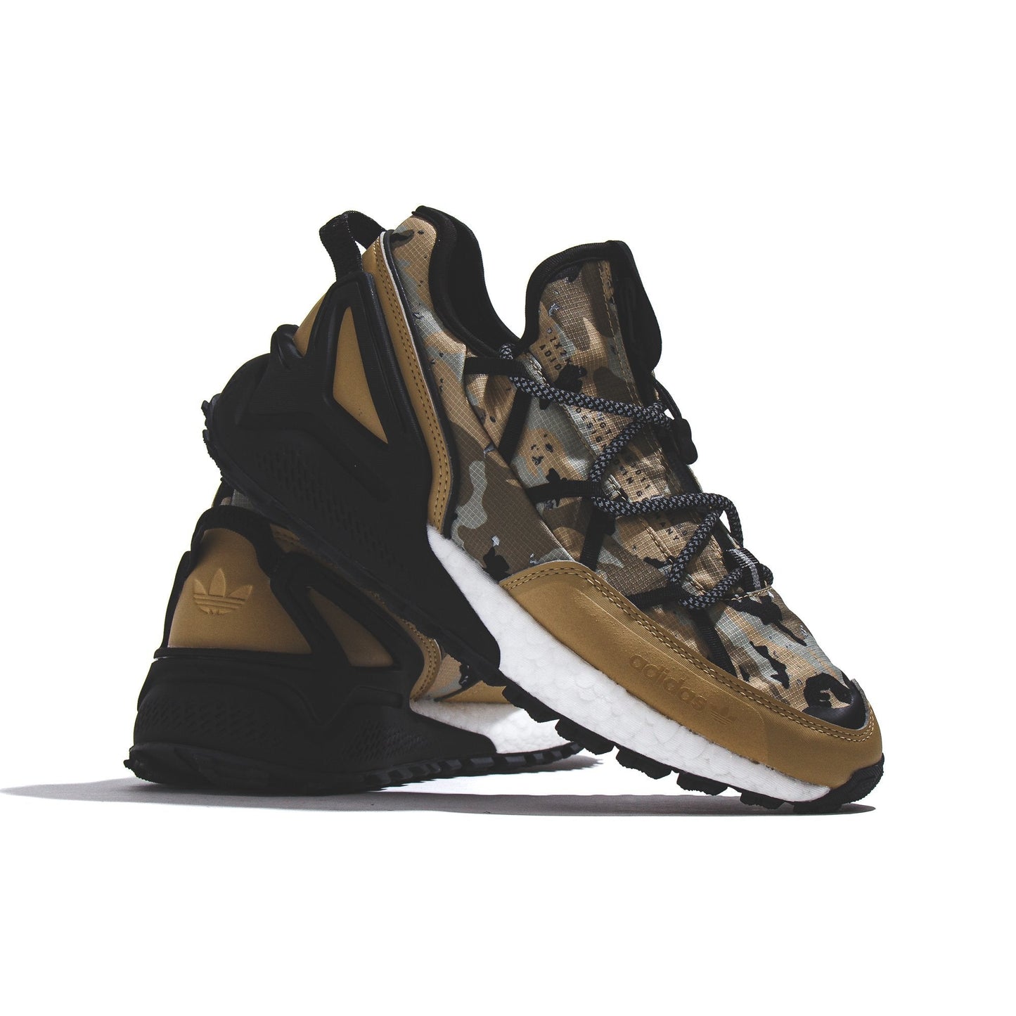 Adidas Originals Men ZX 2K Boost Utility Gore-Tex Beige Black H05319