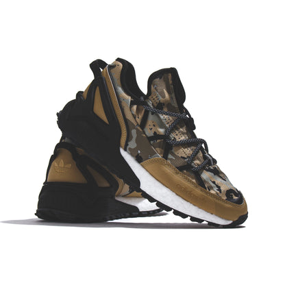 Adidas Originals Men ZX 2K Boost Utility Gore-Tex Beige Black H05319