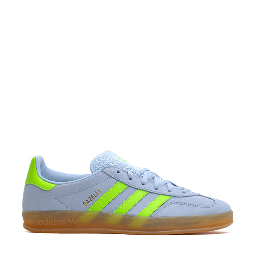 Adidas Women Gazelle Indoor Clear Sky Solar Green JI1372