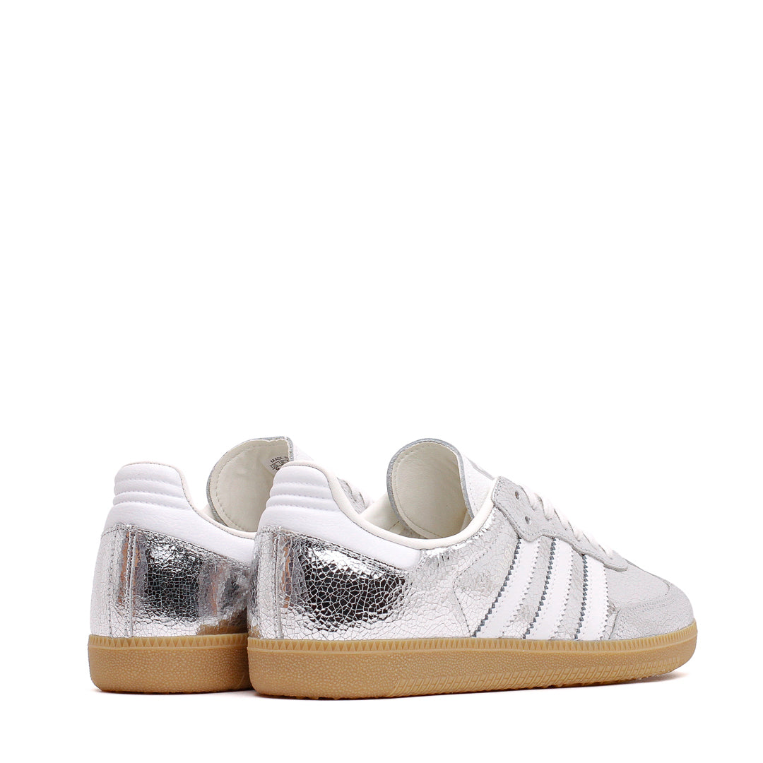 Adidas Women Samba OG Silver Metallic Core JR0035