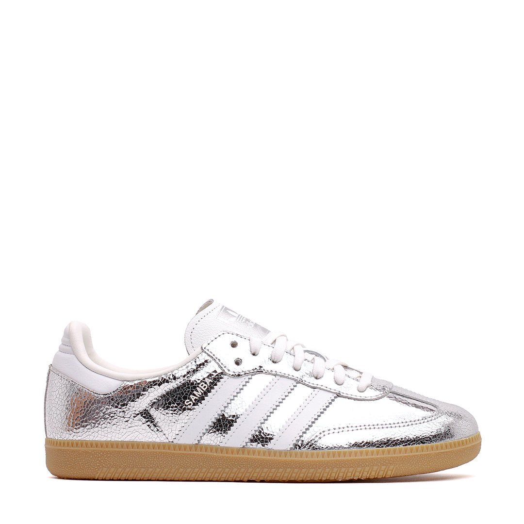 Adidas Women Samba OG Silver Metallic Core JR0035