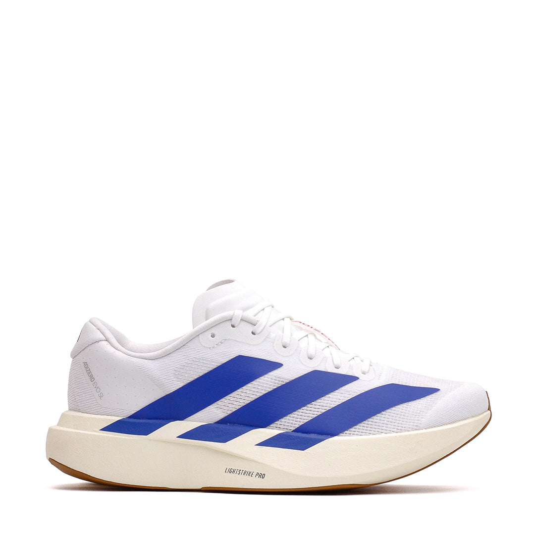 Adidas Youth Adizero EVO SL Junior White Royal Blue (GS) KI8443
