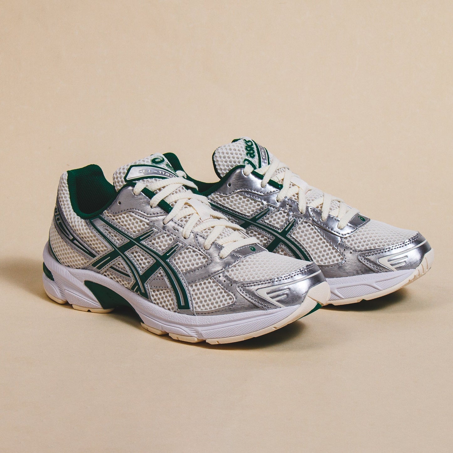 Asics Men GEL-1130 Cream Kale Core 1201A974-100
