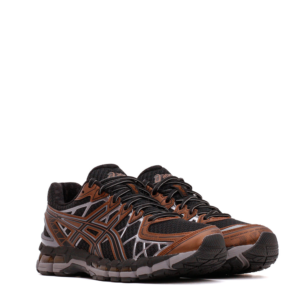 Asics Men Gel-Kayano 20 Black Reddish Brown 1203A388-002