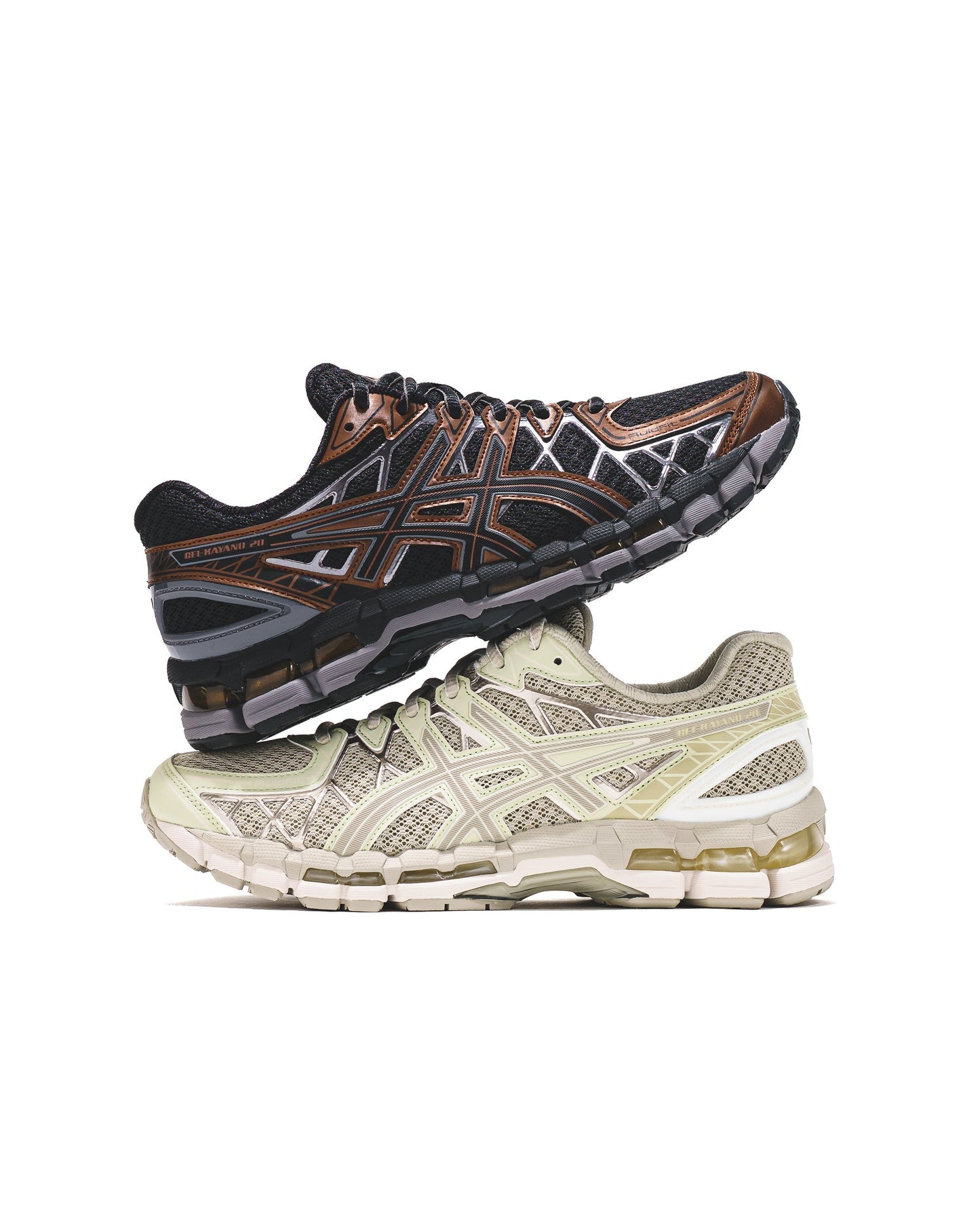 Asics Men Gel-Kayano 20 Black Reddish Brown 1203A388-002