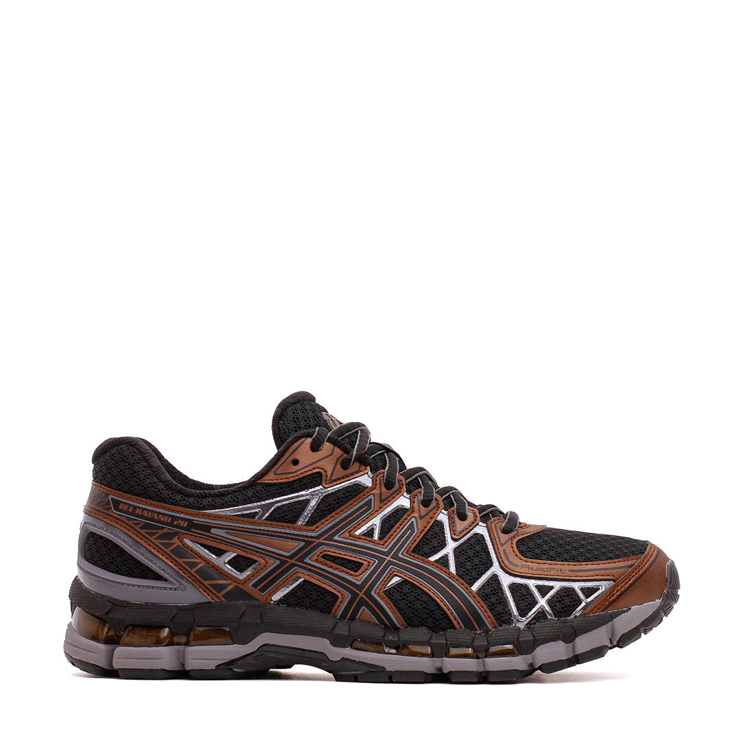 Asics Men Gel-Kayano 20 Black Reddish Brown 1203A388-002
