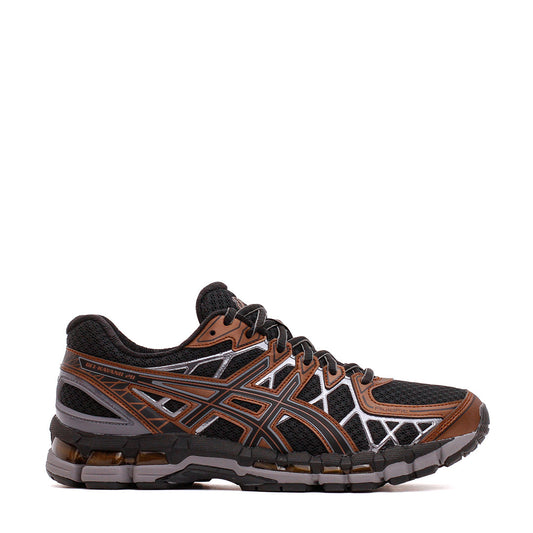 Asics Men Gel-Kayano 20 Black Reddish Brown 1203A388-002